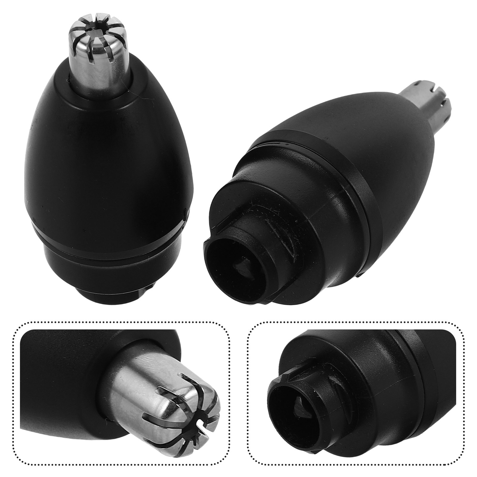 Men'S Grooming Nose Hair Trimmer - 2 sztuki wymiennych głowic do trymera