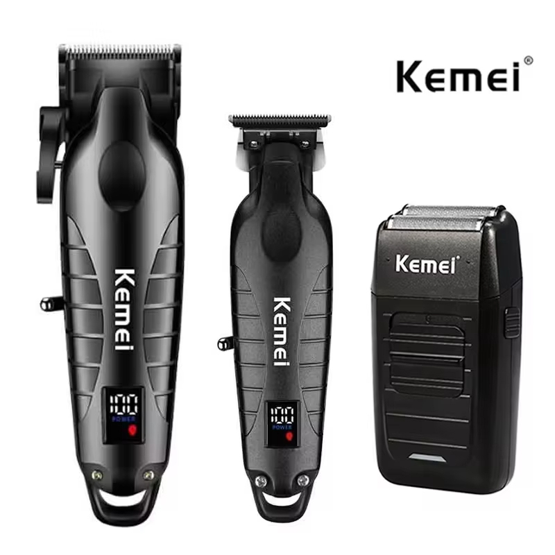 Men'S Grooming Clippers - Zestaw do strzyżenia włosów Kemei dla