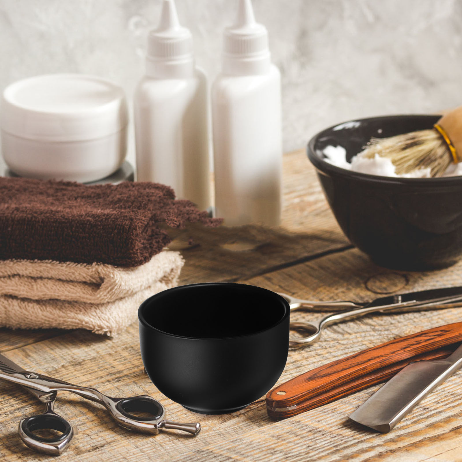 Shaving Bowl Soap - Miska do golenia ze stali nierdzewnej,