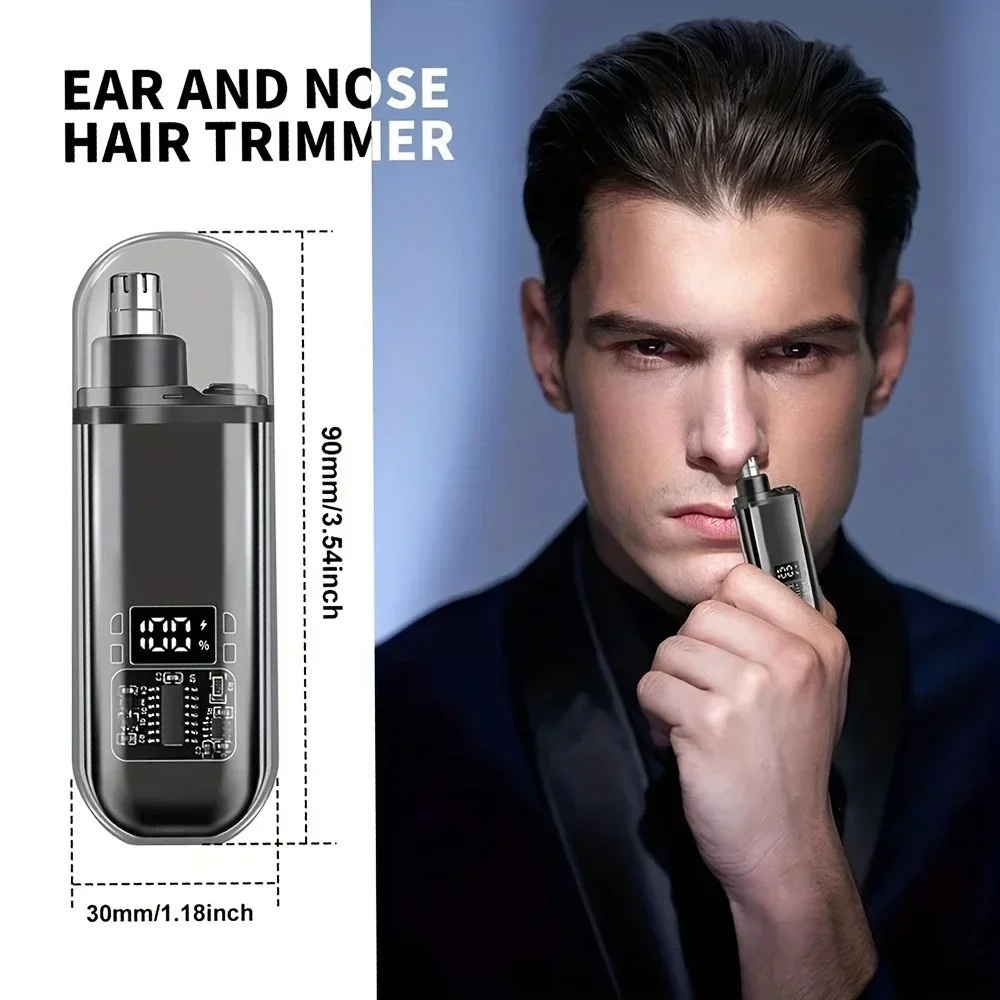 Men'S Grooming Ear Hair - Elektryczny trymer do nosa i uszu,