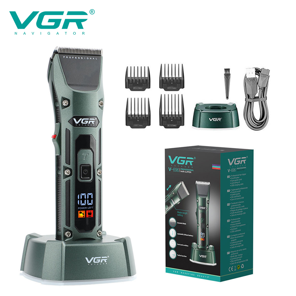 Men'S Grooming Clippers - VGR V-696 nowy metalowy popularny Salon
