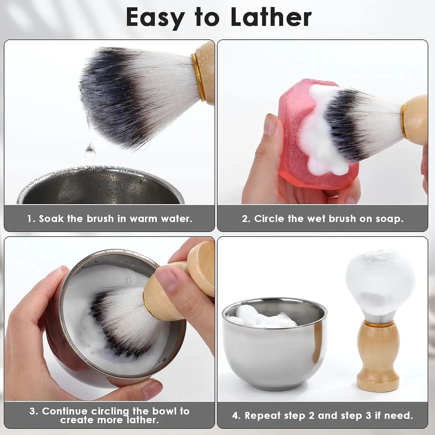 Męski uchwyt do golenia na suc – Shaving Bowl Soap recenzja i cena