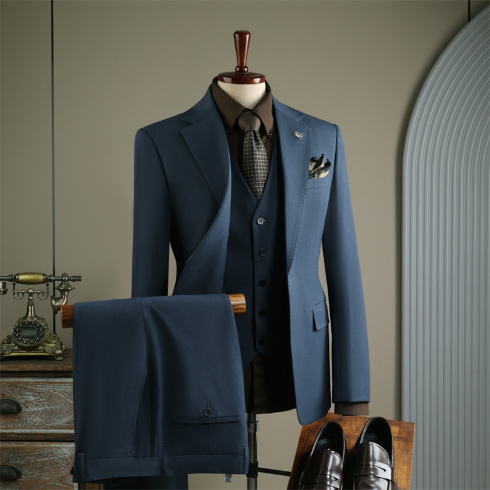 Teksturowany smoking z klapami – Mens Grooming On Sale recenzja i cena