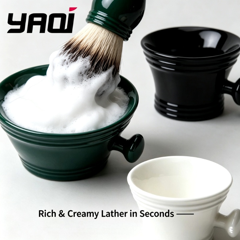 2026 YAQI Czarna Zielona Biała – Shaving Bowl Soap recenzja i cena