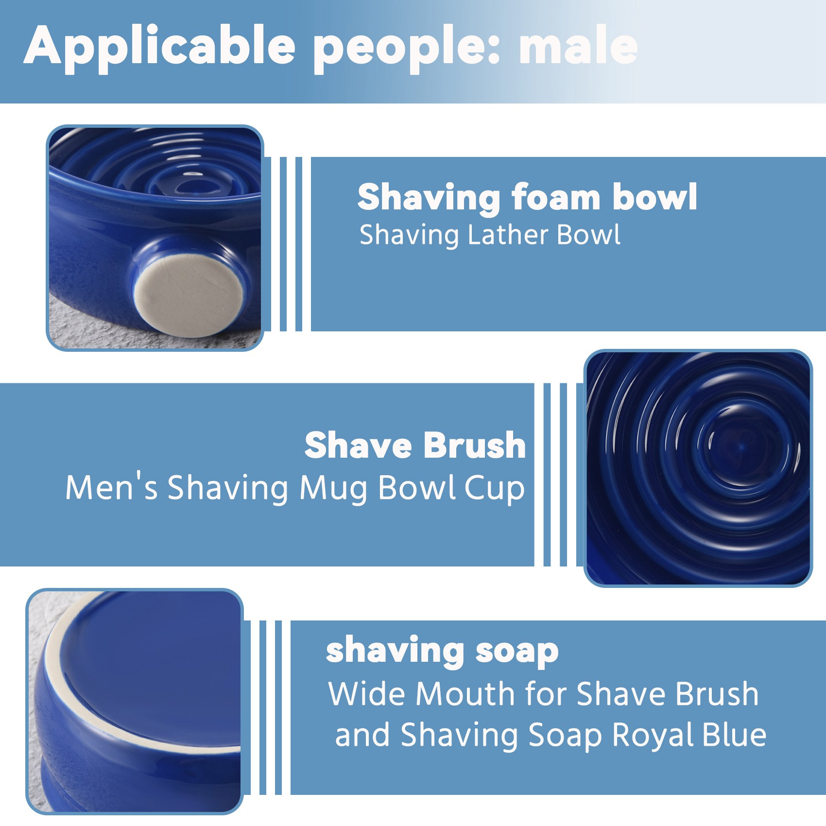 YCOC - Miska do golenia dla mę – Shaving Bowl Soap recenzja i cena
