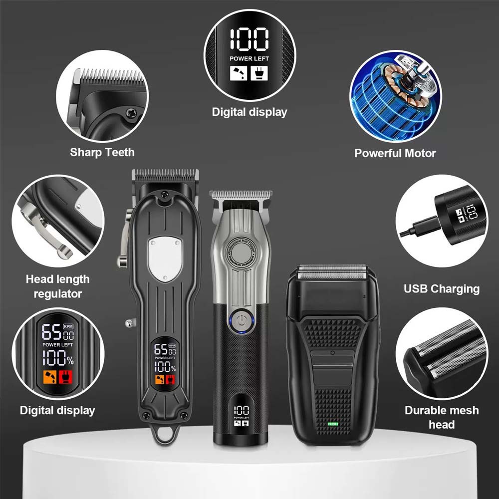Profesjonalny zestaw do strzyż – Men'S Grooming Clippers recenzja i cena